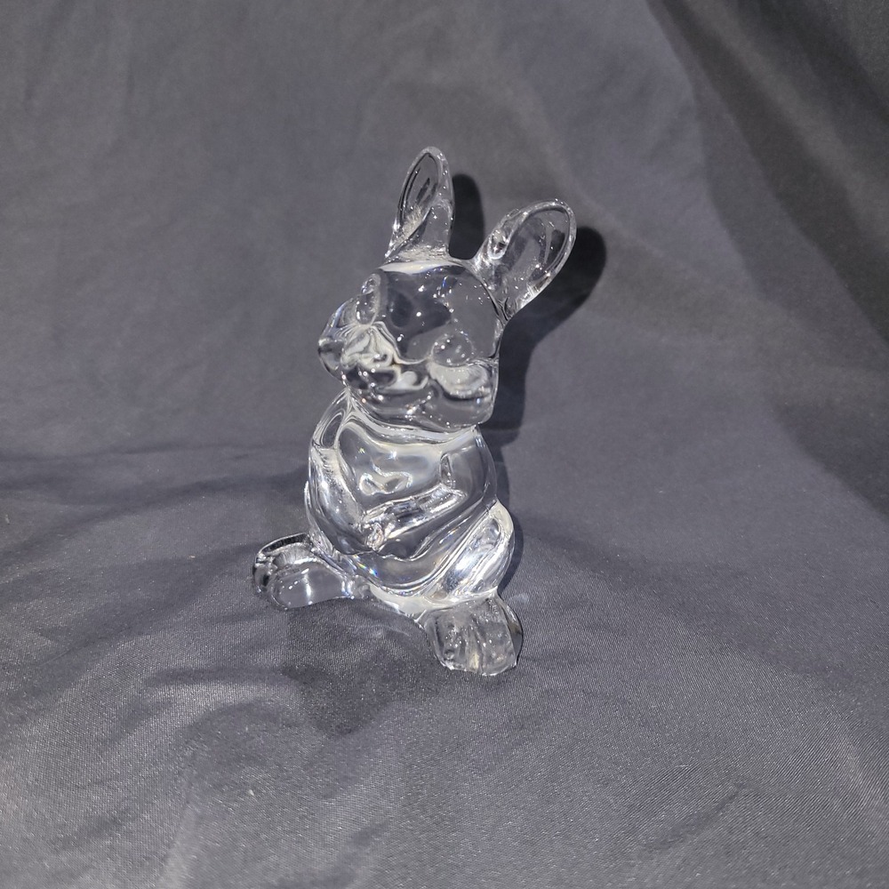 PRINCESS HOUSE PETS CRYSTAL Standing BUNNY 4" HIGH CZECH Republic Sticker EASTER